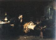 Luke Fildes the doctor France oil painting artist